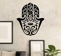 Hamsa Hand Version 102 Decal Sticker Wall Vinyl Art Blessings Power Strength