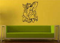 Ganesha Elephant Version 106 Wall Decal Sticker