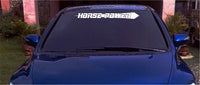 Horsepower Car Window Lettering Decal Sticker Decals Stickers