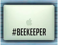 Hashtag Beekeeper Car Window Windshield Lettering Decal Sticker Decals Stickers