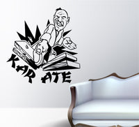 Karate Guy Version 102 Decal Sticker Wall Boy Girl Teen Child Sport Fight