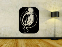 Obgyn Logo Business Nurse in Uniform Nursing Medical Field Uniform Vinyl Wall Decal Sticker Car Window Truck Decals Stickers Obgyn01OCC4 22x28