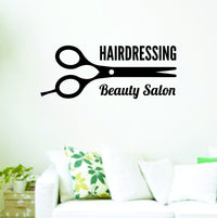 Hairdressing and Beauty Salon Wall Decal Sticker Wall Decal Sticker Vinyl Graphic