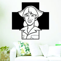 Dabbledown Decals Nurse Nursing Design Hospital Emergency Room Decal Sticker Wall Boy Girl Teen Child