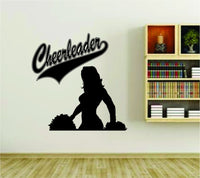 Dabbledown Cheerleader Cheerleaders Cheer Version 126 Vinyl Wall Decal Sticker Car Window Truck Decals Stickers chr4 27x28