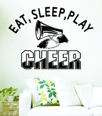 Dabbledown Decals Eat Sleep Play Cross Country Version 202 Decal Sticker Wall Boy Girl Teen Child