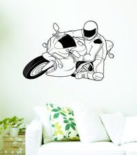 Dabbledown Decals Motorcycle Streetbike Version 202 Decal Sticker Wall Boy Girl Teen Child Es5biker06bw