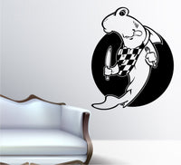 Seafood Restaurant Logo Catfish Vinyl Wall Decal Sticker Car Window Truck Decals Stickers