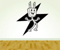 Electrician Worker Electic Business Logo Version 102 Vinyl Decal Sticker Wall Boy Girl Electrician02OCC4 26x28