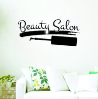 Dabbledown Beauty Salon with Nail Polish Logo Wall Decal Sticker Wall Decal Sticker Vinyl Graphic