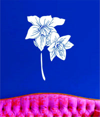 Flower Version 101 Wall Decal Sticker Wall Vinyl Mural Mary Jane Weed