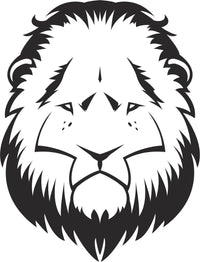 Lion Face Sticker Wall Decal Animal King of the Jungle Art Graphic 101