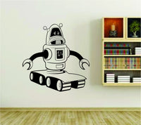 Robot Version 106 Toy Toys Vinyl Wall Decal Sticker Car Window Truck Decals Stickers Robot02NC2bw 27x28