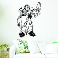 Dabbledown Decals Alien Version 206 Decal Sticker Wall Boy Girl Teen Child ES5alien03bw