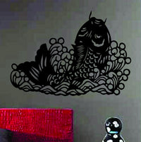 Koi Fish Decal Sticker Wall Art Graphic Fish Ocean Scuba Dive