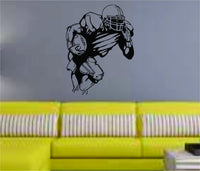 Dabbledown Football Player Version 111 Running Back Vinyl Wall Decal Sticker Art Sports Kid Children Ball Nursery Boy Teen