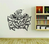 Dabbledown Graffiti Spray Painting Words Vinyl Wall Decal Sticker Car Window Truck Decals Stickers ES2graffiti005BW 25x28