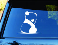 Dabbledown Panda JDM Car Truck Window Windshield Lettering Decal Sticker