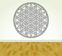 Dabbledown Flower of Life Religous Symbol Design Vinyl Wall Decal Sticker Art Kid Children Nursery Boy Teen ES5Religious02 28x28