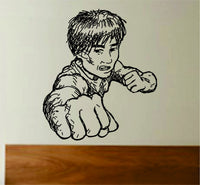 Kung Fu Master Decal Sticker Wall Ocean Kid Boy Girl Water Nursery Teen Version 103