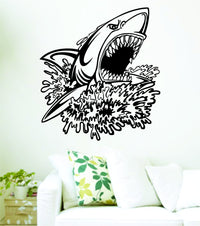 Dabbledown Decals Shark Version 225 Decal Sticker Wall Boy Girl Teen Child Shark06V4bw