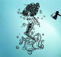 Mermaid Version 102 Vinyl Wall Decal Sticker Decal Stickers Mermaids Nursery Kids Room Fantasy