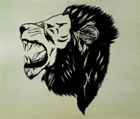 Lion Face Version 103 Sticker Wall Decal Animal King of The Jungle Art Graphic