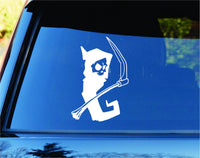 Dabbledown Grim Reaper JDM Car Truck Window Windshield Lettering Decal Sticker