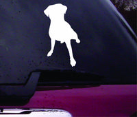 Dog Decal Sticker Vinyl Decal Sticker Art Graphic Stickers Laptop Car Window