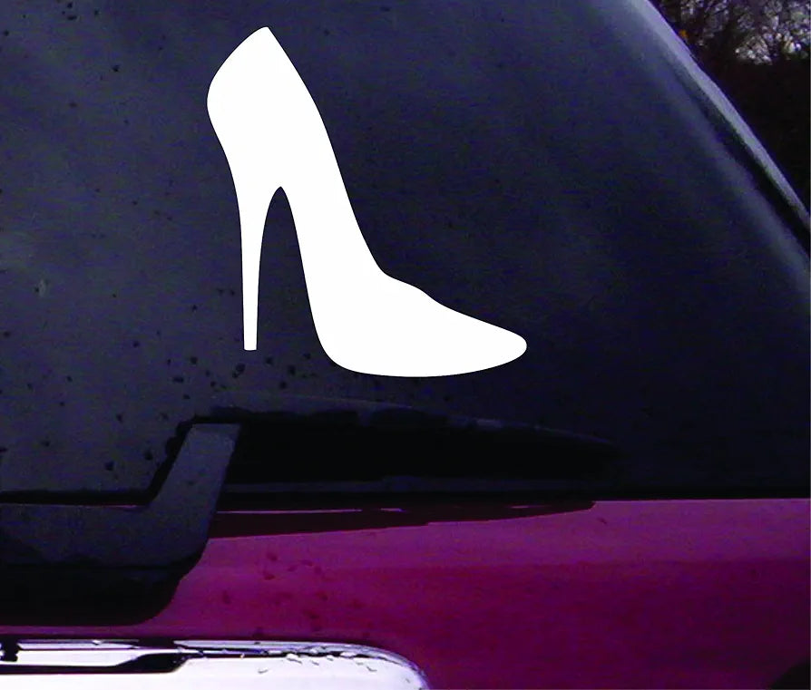 High Heel Decal Sticker Vinyl Decal Sticker Art Graphic Stickers Laptop Car Window