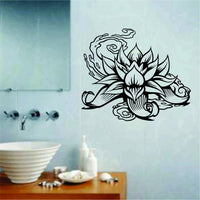 Lotus Flower Version 101 Sticker Japan Japanese Asian Wall Mural