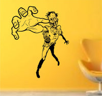 Dabbledown Zombie Man Wall Decal Sticker Wall Vinyl Mural Walking Dead