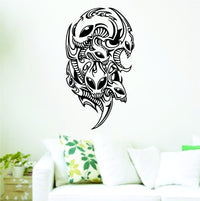Dabbledown Decals Alien Version 205 Decal Sticker Wall Boy Girl Teen Child ES2alienbio001BW
