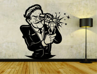 Diamond Cutter Jeweler Business Logo Version 101 Vinyl Decal Sticker Wall Boy Girl DiamondCutter01OCC4 26x28