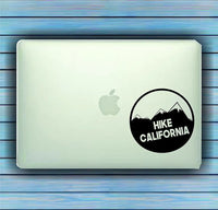 Dabbledown Decals Hike California Car Window Windshield Lettering Decal Sticker Decals Stickers Girl JDM Drift