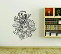 Dabbledown Koi Fish Version 118 Asian Asia Vinyl Wall Decal Sticker Car Window Truck Decals Stickers ES4asiankoi02bw 22x28