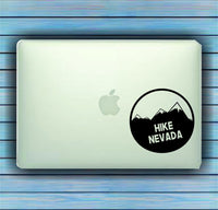 Dabbledown Decals Hike Nevada Car Window Windshield Lettering Decal Sticker Decals Stickers Girl JDM Drift