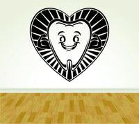 Dentist Dentistry Tooth Sign Version 101 Decal Sticker Wall Boy Girl Dentist01OCC4
