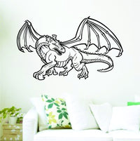 Dabbledown Decals Dragon Version 207 Decal Sticker Wall Boy Girl Teen Child Dragon01V4bw