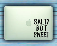 Salty But Sweet Vinyl Car Window Decal, Windshield Sticker